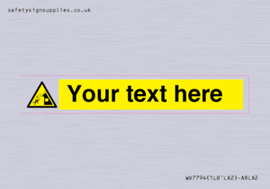 Custom warning roof avalanche